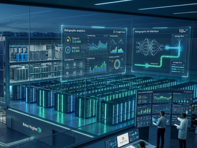 Can Baker Hughes and Google AI power greener data centers?