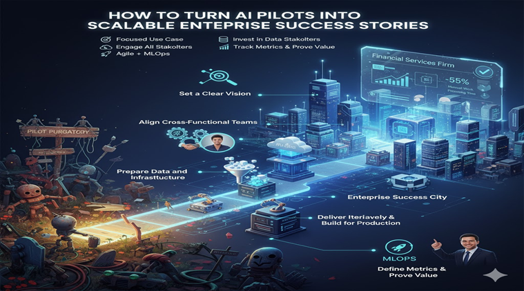 How to Turn AI Pilots into Scalable Enterprise Success Stories
