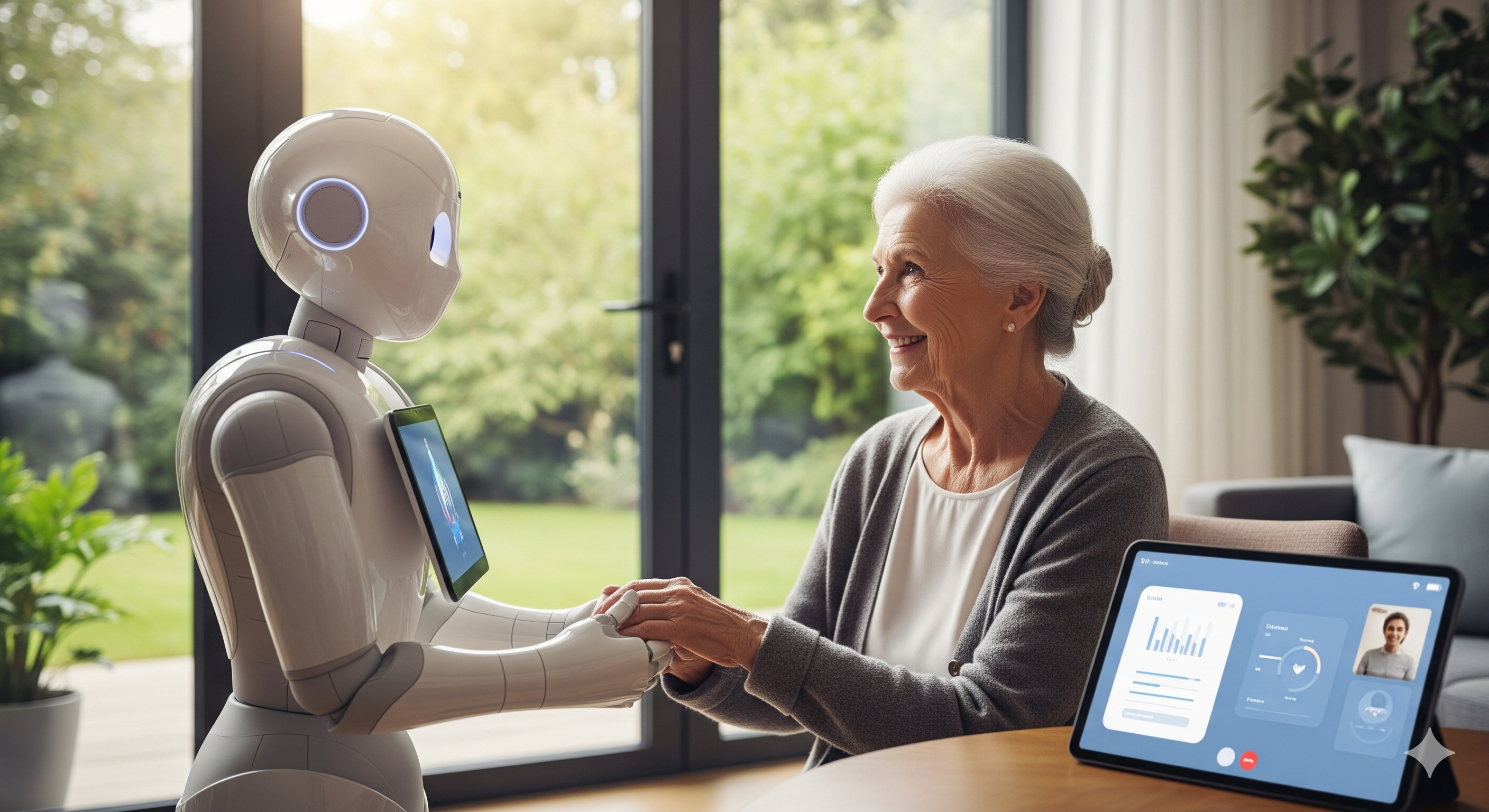 Eldercare Enhanced with AI for Caregiver Productivity