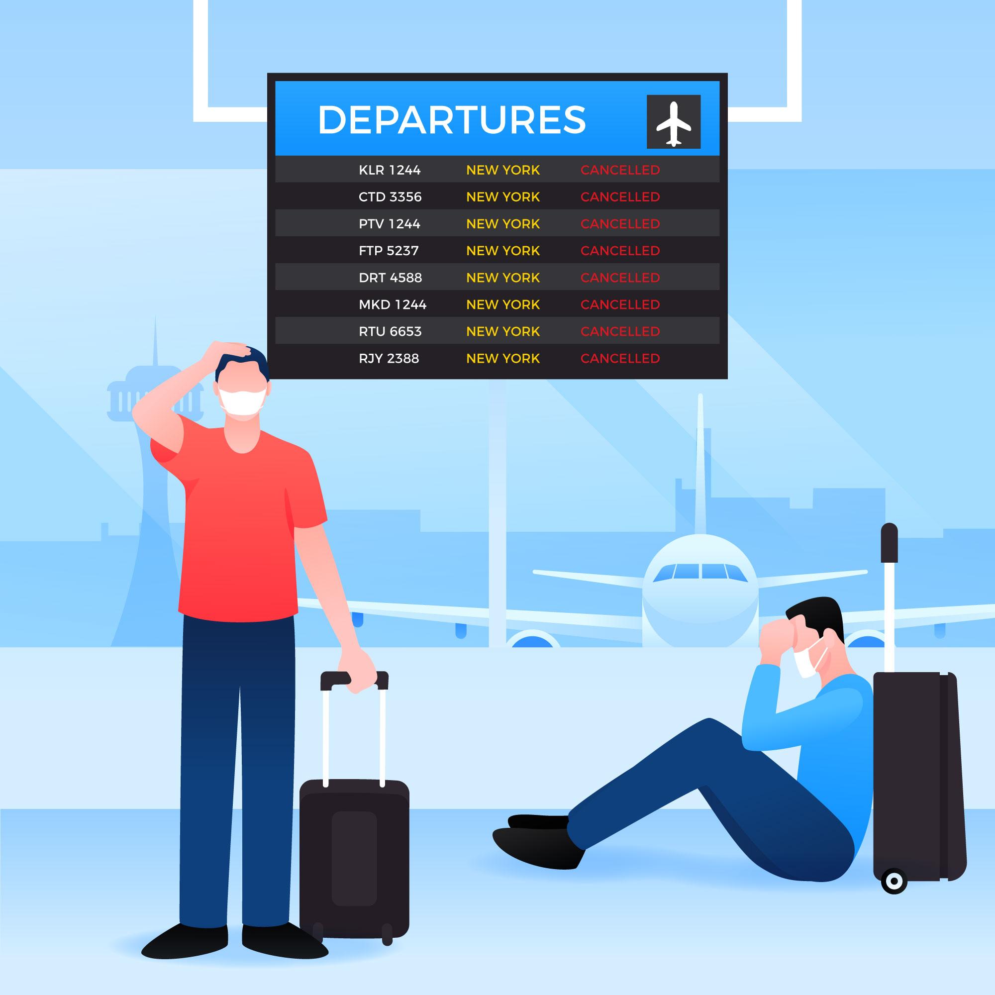 Flight Delays Due To Staffing Hit New York Hubs Hardest