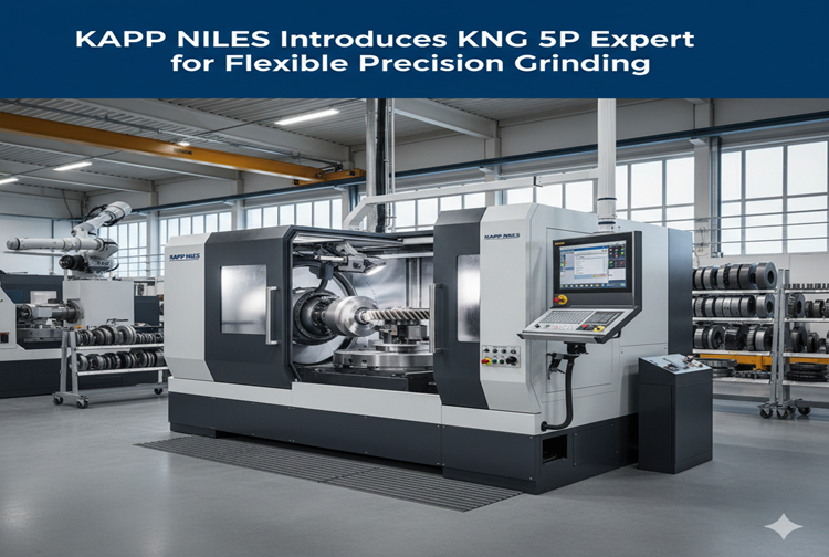 KAPP NILES Introduces KNG 5P Expert for Flexible Precision Grinding