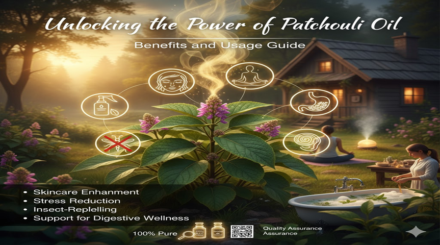 Unlocking the Power of Patchouli Oil: Benefits and Usage Guide