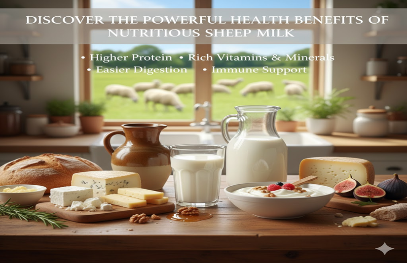 Discover the Powerful Health Benefits of Nutritious Sheep Milk