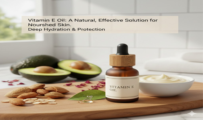 Vitamin E Oil: A Natural, Effective Solution for Nourished Skin